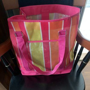 Striped tote bag NWOT